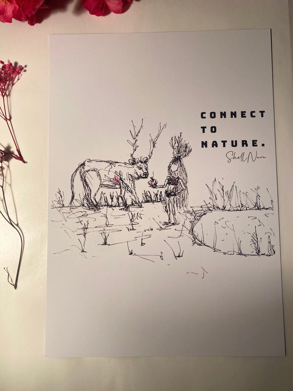 Connect to Nature - A4 Print - Limited Edition