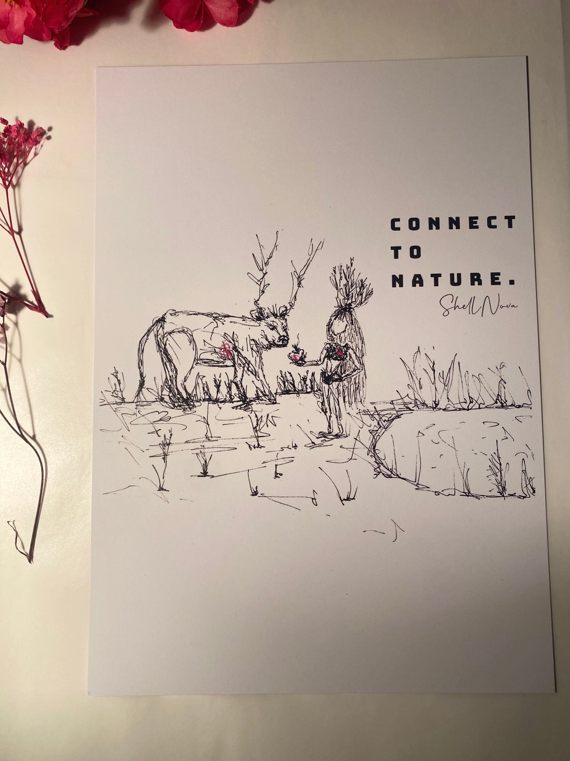 Connect to Nature - A4 Print - Limited Edition