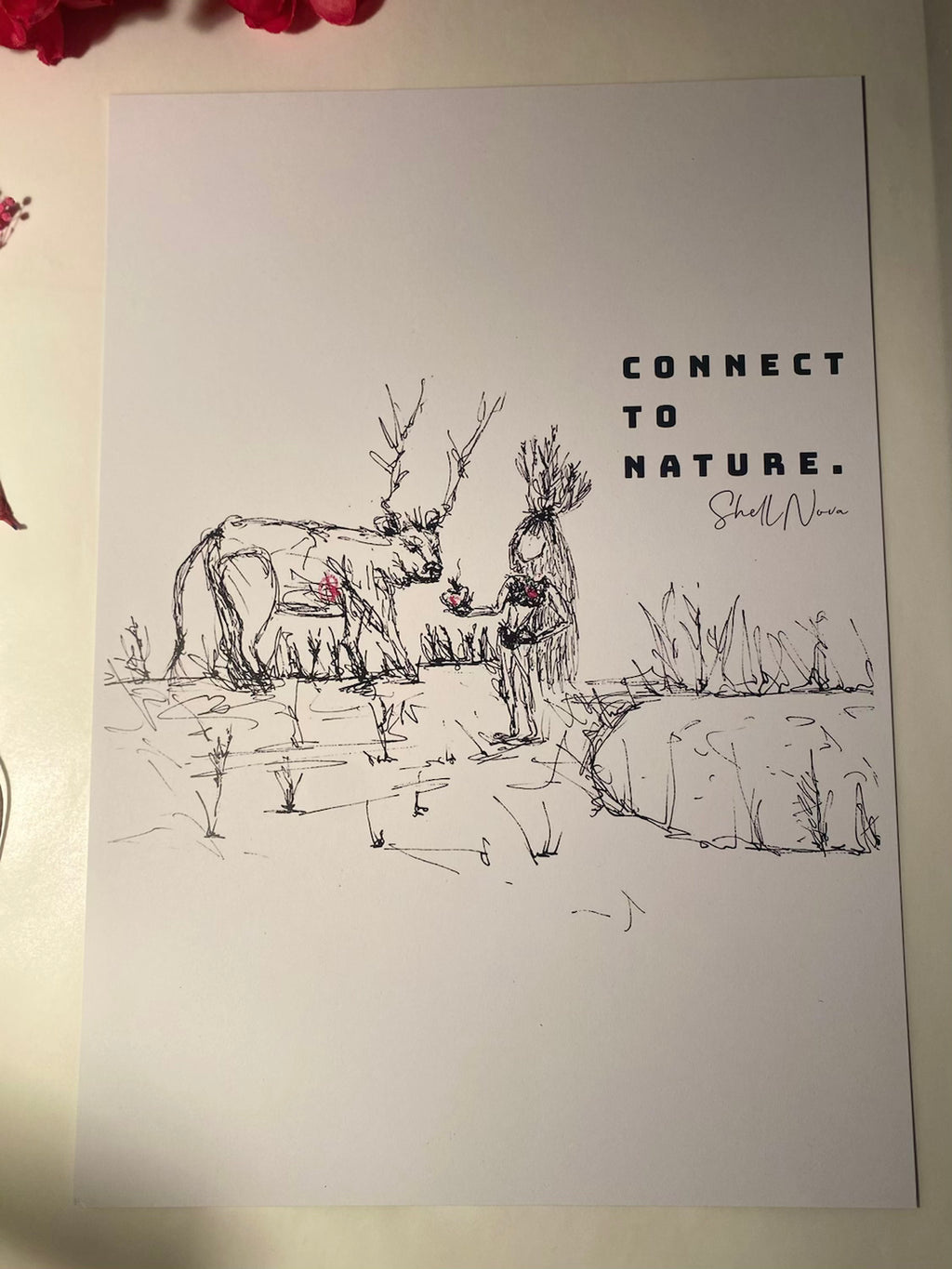 Connect to Nature - A4 Print - Limited Edition