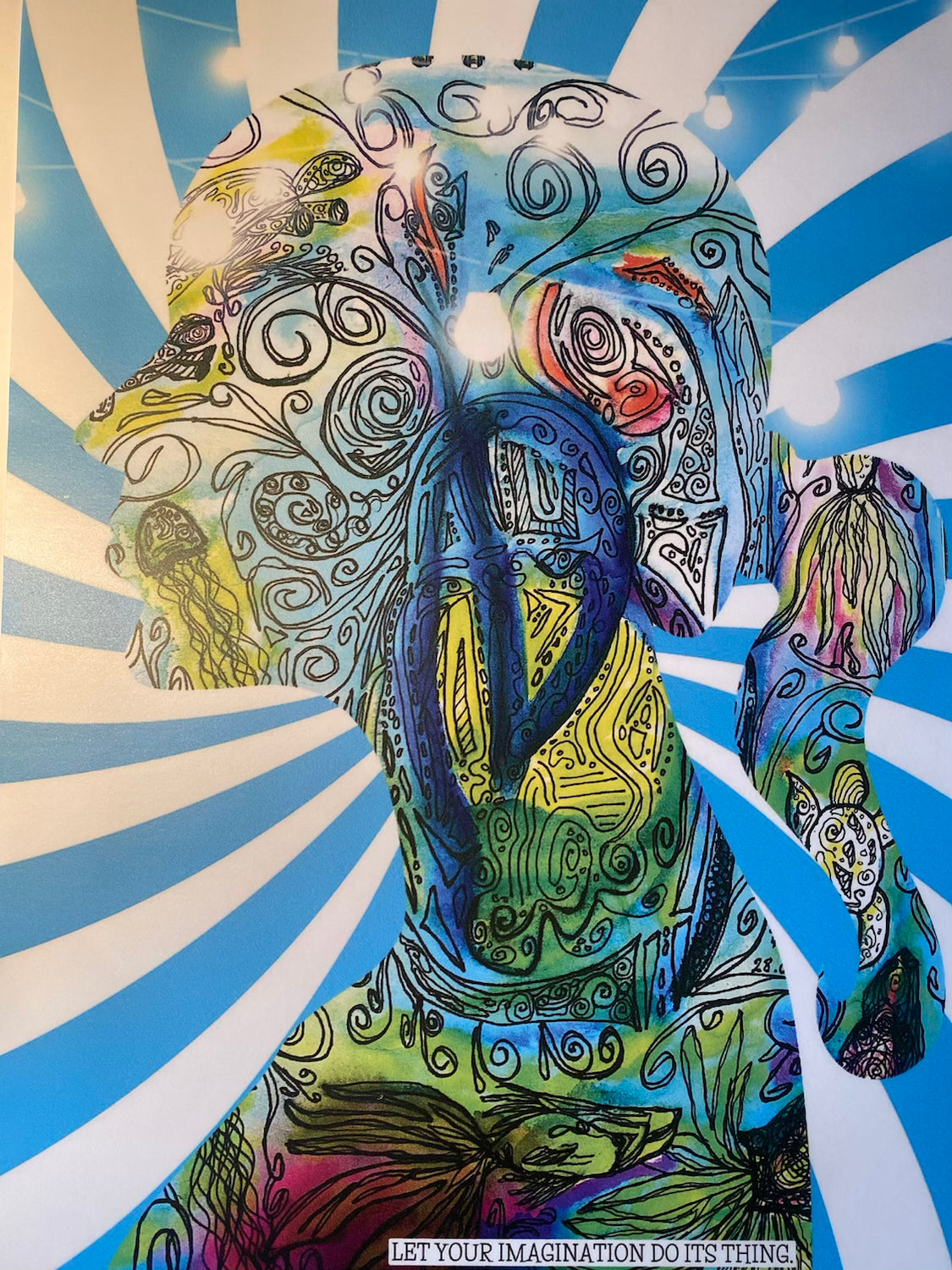 Let Your Imagination Do Its Thing - A3 Print - Limited Edition