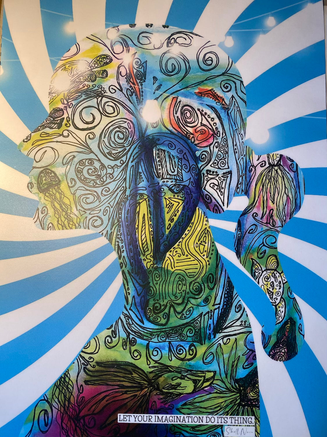 Let Your Imagination Do Its Thing - A3 Print - Limited Edition