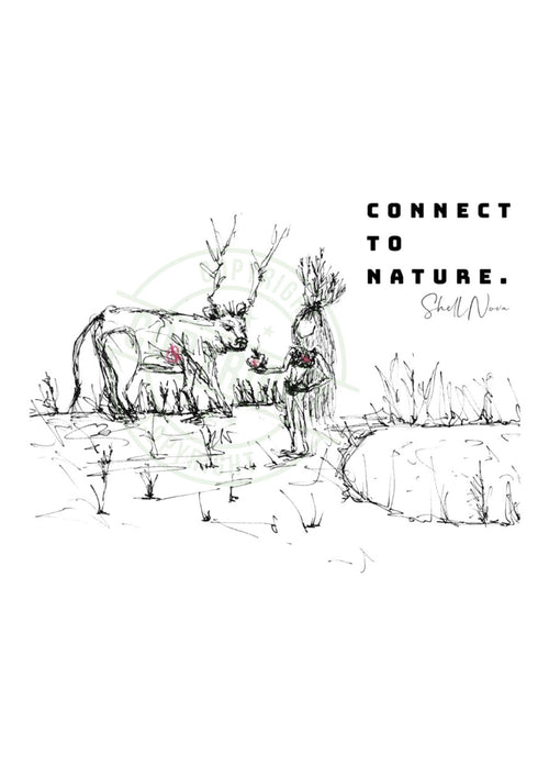 Connect to Nature - A4 Print - Limited Edition