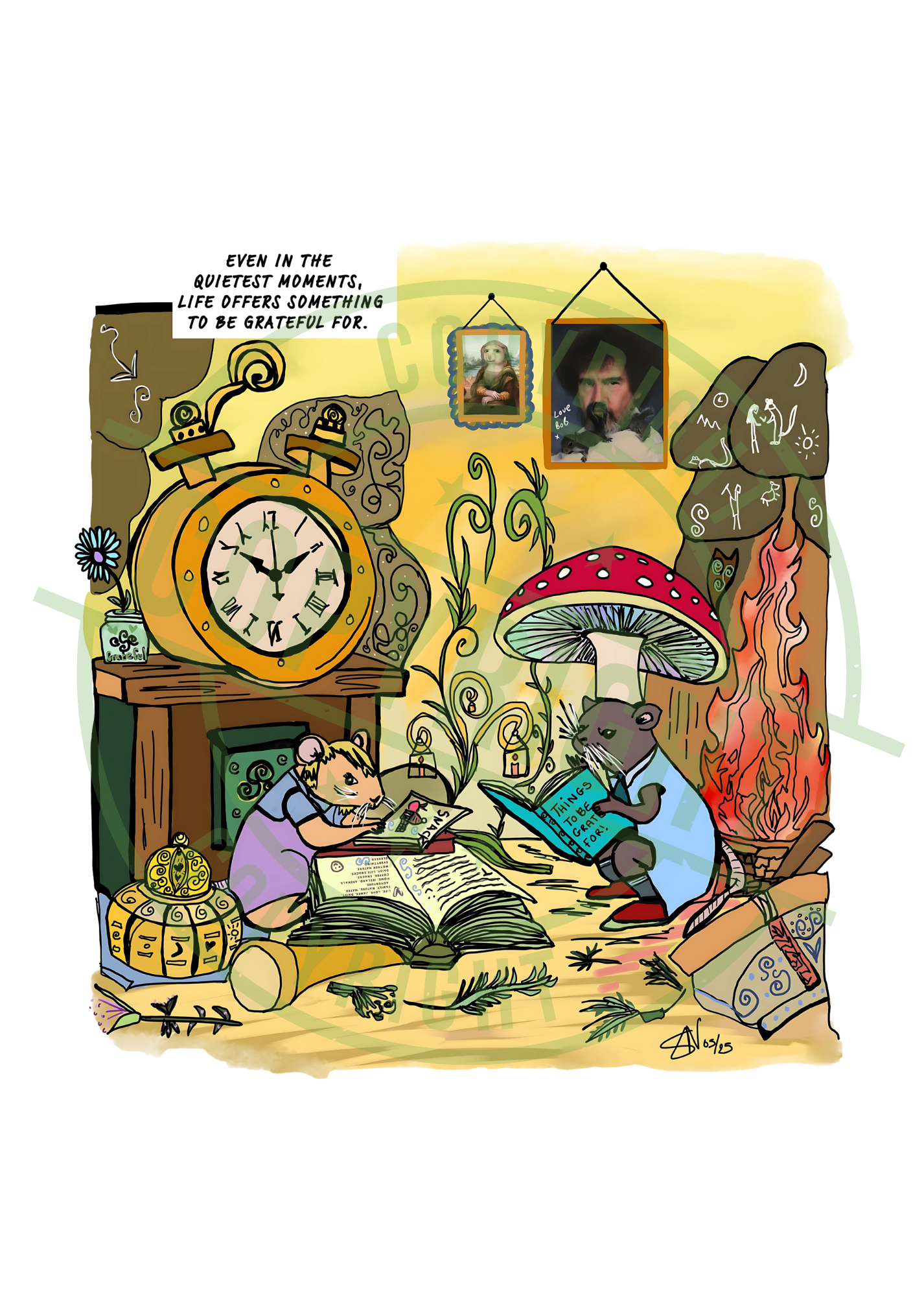 Gratitude – A4 Fine Art Print