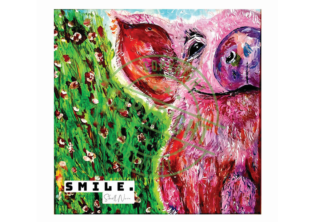 Smile - Medium Square Print - Limited Edition!
